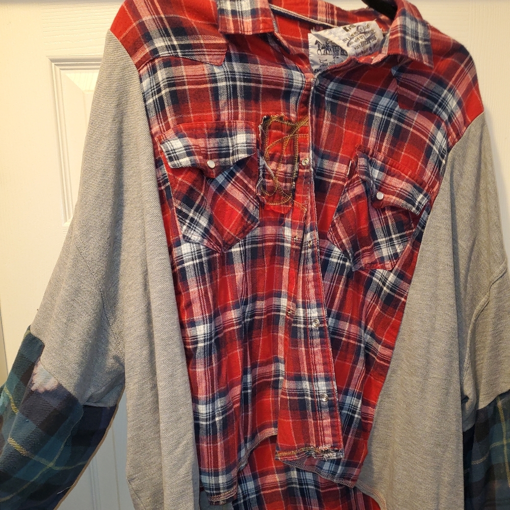 Flannel kimono